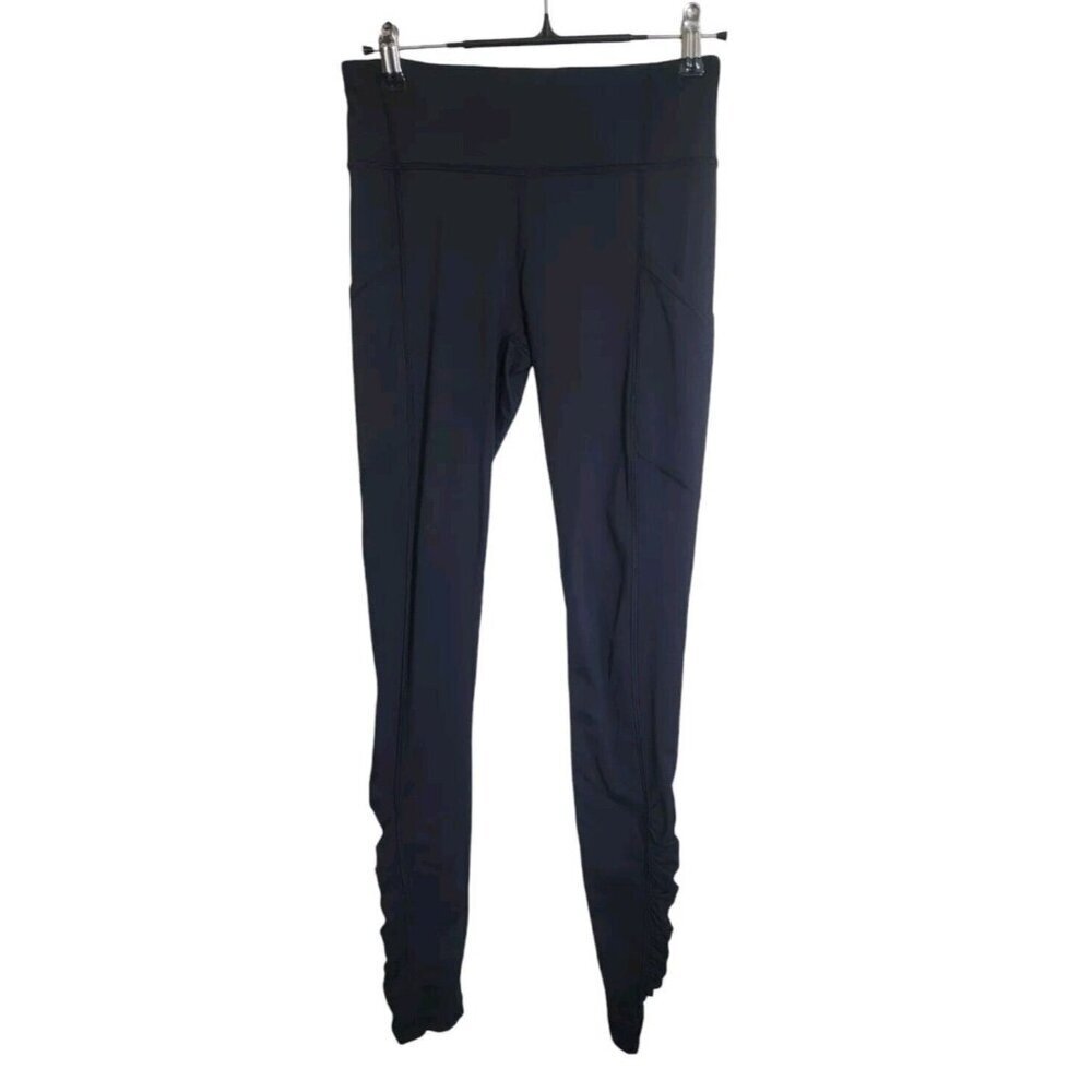 Lululemon Pants Women 4 Black Speed Tight Athleisure Sportswear Gym 29" Crossfit